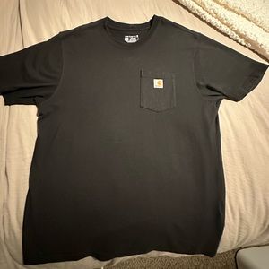 Carhartt Black Pocket Tee Loose Fit